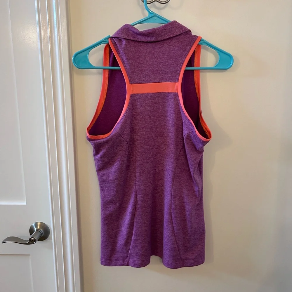 Nike Golf Purple Racerback Tank - Picture 3 of 3